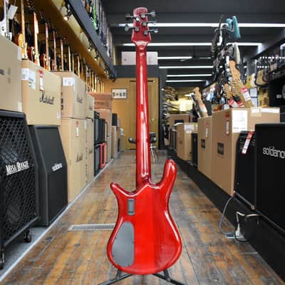 Spector Euro 5 CST 5-String Electric Bass Guitar Natural Red Burst Gloss w/Padded Gig Bag image 6
