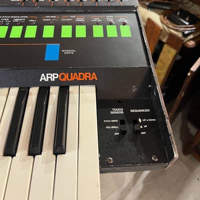 ARP Quadra Polyphonic Analog Synthesizer 1978 - 1981 - Black / Orange image 11