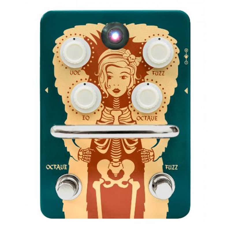 Orange Fur Coat Vintage-Style Fuzz With Adjustable Octave Guitar Effects Pedal image 1