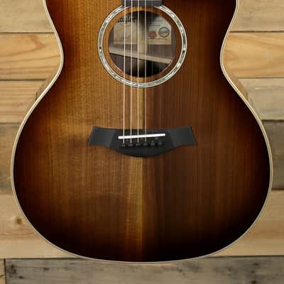 Island Music 15 Year Anniversary Taylor Custom Old Growth GA Acoustic/Electric Guitar Shaded Edge Burst  w/ Case image 2