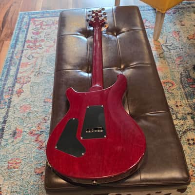 1986 PRS Custom 24 - Birds, Flame Top, Cherry Burst - w/ Case image 14