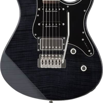 Yamaha PAC612VIIFM Pacifica Electric Guitar, Rosewood Fingerboard, Translucent Black image 2