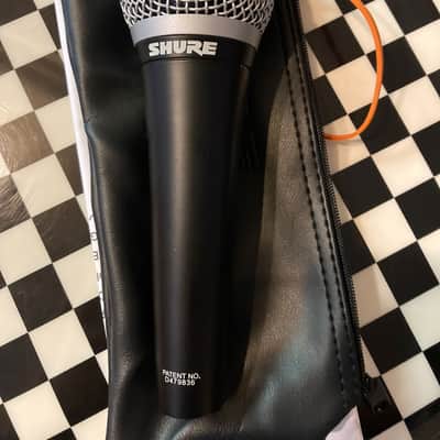 Shure PG-58 Microphone w/bag & paperwork excellent N.M. PRE-OWNED image 2