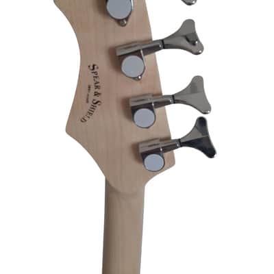 Mini Bass Guitar 3/4 size for Kids Children beginners 4 string Electric Bass short scale 36 inch SPS517 image 6