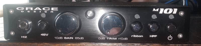 Grace Design m101 Single Channel Mic Preamp 2010s - Black image 1