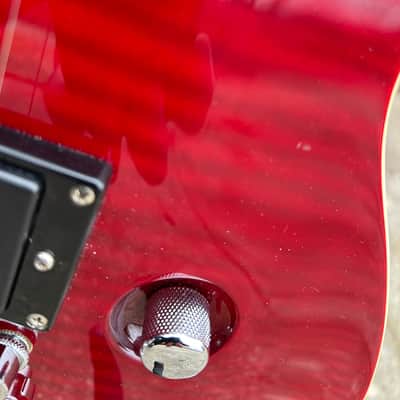 Charvel Desolation DS-3 ST 2011 - 2014 - Transparent Red image 3