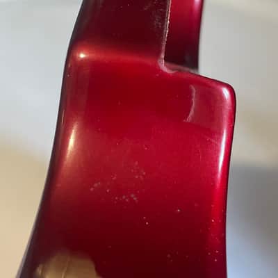 1985 Korean Kramer Striker 200st Candy Red Stratocaster Plywood Guitar Body Floyd Tremolo image 17