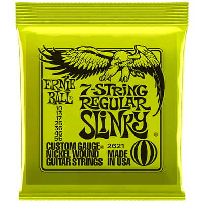Ernie Ball Regular Slinky 7-String 2621 010-056 image 1