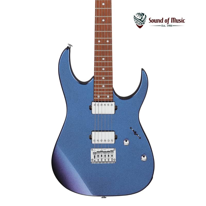 Ibanez GRG121SP Electric Guitar - Blue Metal Chameleon image 1