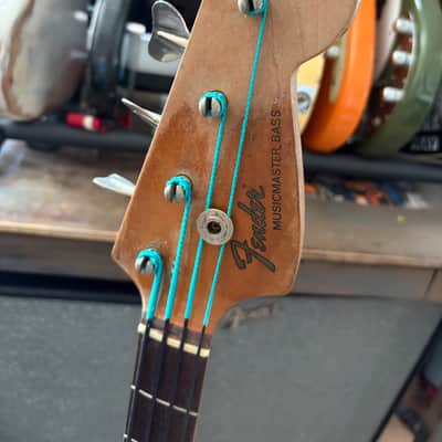 Fender Musicmaster 1972 - Daphne Blue image 4