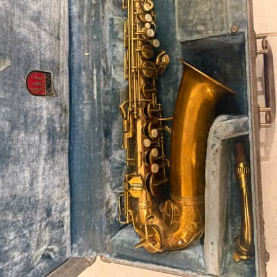 1939 Conn 6M Alto Saxophone “Model VIII” Pre-War Naked Lady – Fresh Pads – Good Playing Condition image 1