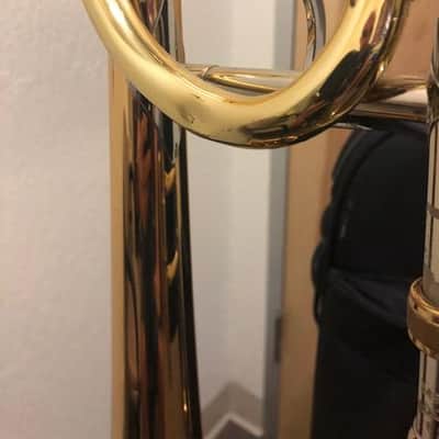 Used Bach 42K Tenor Trombone Gold Brass Bell image 6