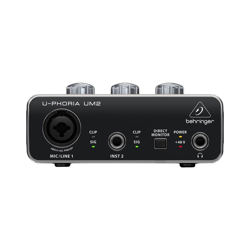 Behringer U-Phoria UM2 USB Audio Interface image 1