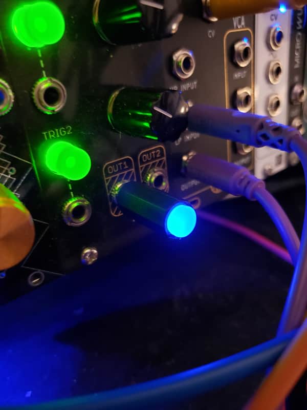 Indicator Strobe Light for Eurorack / Modular Synthesis (Positive and negative voltage version) image 1