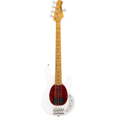 Sterling By Music Man StingRay Classic RAY25CA Bass Guitar - Olympic White image 2