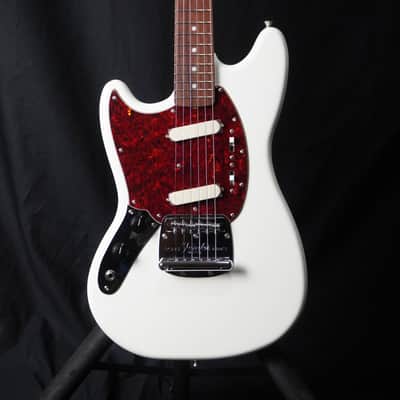 *NEW IN BOX* 2025 Fender Made in Japan Traditional FSR 60s Mustang Left-Hand Olympic White – Limited Edition image 2