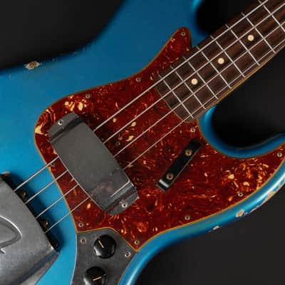 2014 Fender Custom Shop '64 Jazz Bass Heavy Relic - Lake Placid Blue with Matching Headstock | USA 1964 Vintage Reissue 4-String | CoA OHSC image 19
