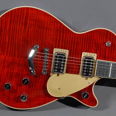 Gretsch G6228FM Players Edition Jet BT V-Stoptail Crimson Stain image 1