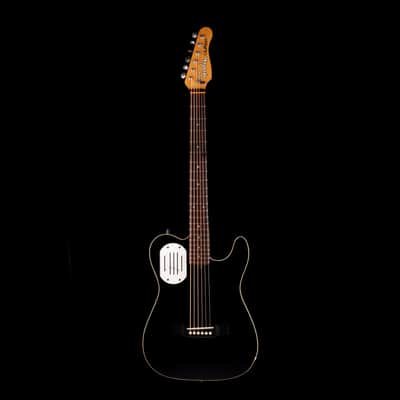 Pre Owned Godin Acousticaster Black With HSC image 3