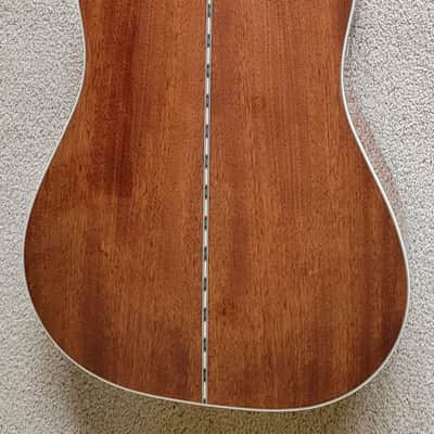 Fender Paramount PD-220E Dreadnought Acoustic Electric Guitar, 3-Color Vintage Sunburst, Hard Shell Case image 7