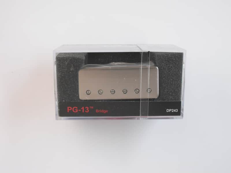 DiMarzio PG-13  Minibucker Bridge W/Nickel Cover DP 243 image 1
