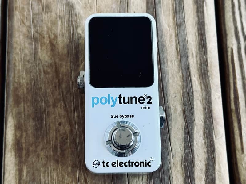 TC Electronic Polytune 2 Mini Poly-Chromatic Tuner Pedal | Reverb