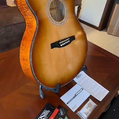PRS SE A50E Angelus W/ Fishman GT1 Pickup.  Discontinued Vintage Tobacco Sunburst! image 4