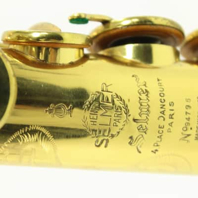 Early Selmer Mark VI Soprano Saxophone sn 94795 ORIGINAL LACQUER image 6