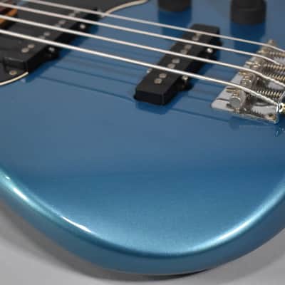 1994 Fender MIM Stu Hamm Signature Standard Urge Bass | Lake Placid Blue Finish image 10