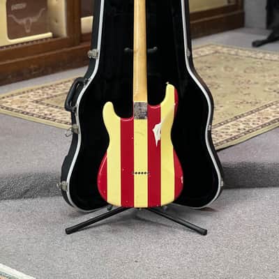 2011 Fender Wayne Kramer Artist Series Signature Stratocaster - Stars & Stripes image 7