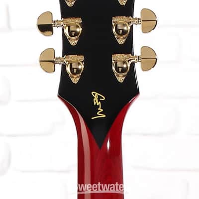 Epiphone Masterbilt Gem Archer Sheraton Electric Guitar - Cherry Red (EMGASCHGHd1) image 5