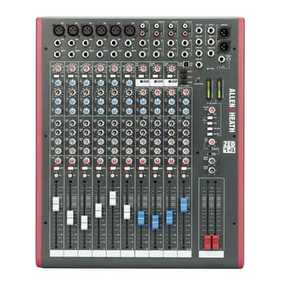 Allen & Heath ZED-14 Compact 14-Channel Analog Mixer with USB Connection image 3