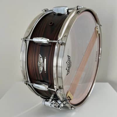 Tama 6x14” Star Reserve Solid Japanese Cedar Snare Drum in Burnt Oiled Cedar Finish image 16