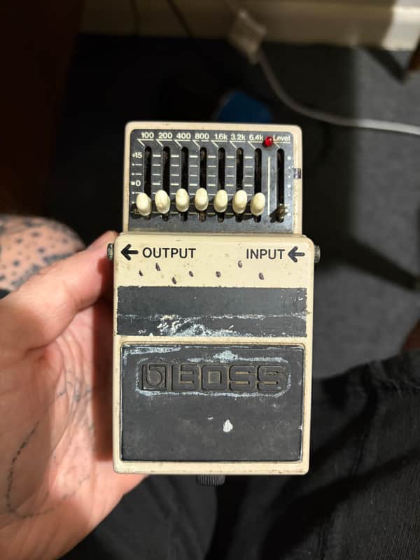 Boss GE-6 Graphic Equalizer | Reverb