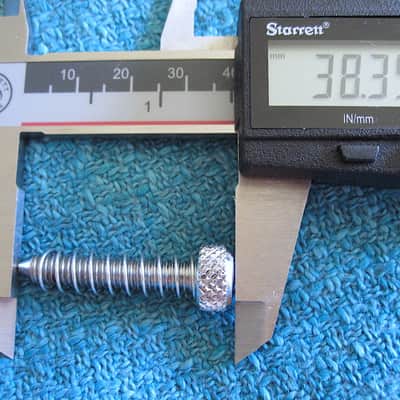 Pearl Hi-Hat Stand Bass Drum Pedal Anchor Screw Spur Bolt Long image 3