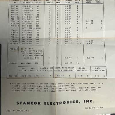 Chicago PSR-55 Vintage Power Transformer image 6