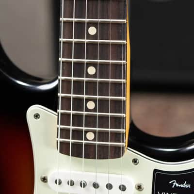 Fender Dealer Exclusive Vintera Road Worn '60s Stratocaster, Rosewood Fingerboard Electric Guitar - 3-Color Sunburst with Hardshell Case image 18