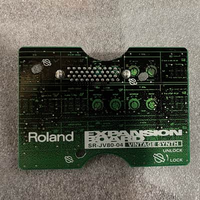Roland SR-JV80-04 Vintage Synth Expansion Board 1990s - Green image 1