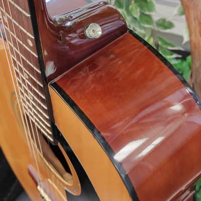 Epiphone AJ100 Advanced Jumbo Acoustic Guitar 2002 - 2011 - Natural image 6