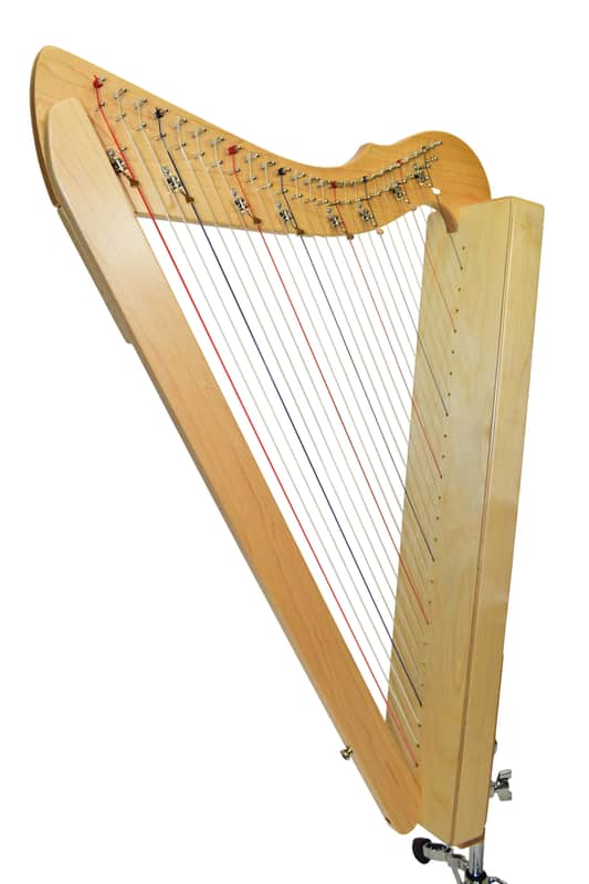 Rees Harps Sharpsicle Harp, 26 Strings, Natural image 1
