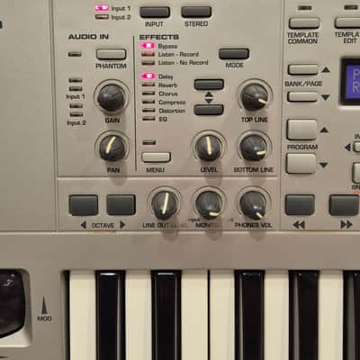 Novation X-Station 61-Key 8-Voice Synthesizer with USB Interface 2004 Silver image 11