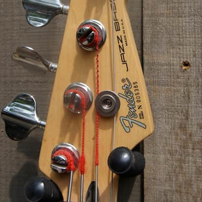 Fender Jazz Bass Plus 1990 Red image 4