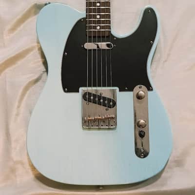 Belle Guitars Teg Workhorse - Faded Sonic Blue image 2