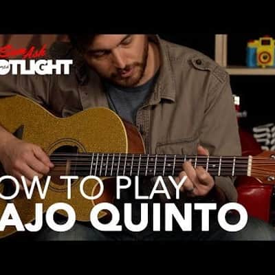 H. Jimenez El Musico Acoustic-Electric Bajo Quinto image 4