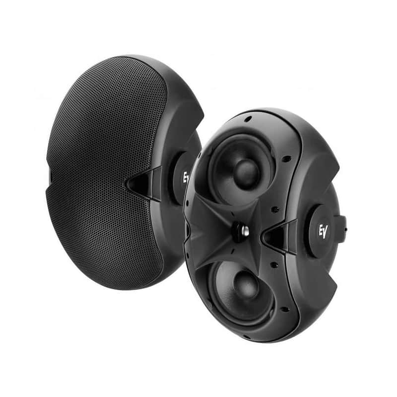 EV Electro Voice EVID-3.2 2-Way 150W Dual 3.5" Stereo Speakers Black PAIR image 1