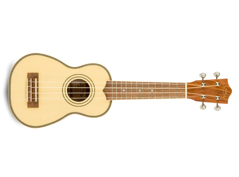 Lanikai SPST-S Spruce Solid Top Morado Soprano Ukulele image 1
