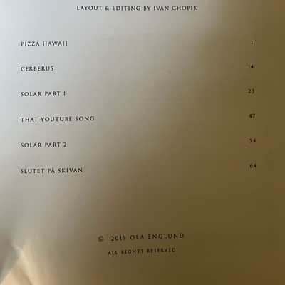 Ola Englund - Master of The Universe - Guitar tab / Tablature Book image 3