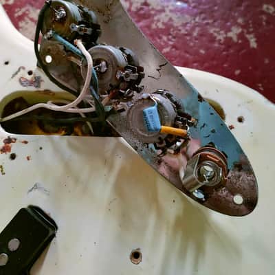 Fender Jazz bass 1968 - Olympic white image 15