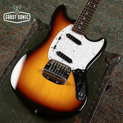 2004 Fender '69 Vintage Reissue Mustang MG69 Sunburst Crafted in Japan CIJ image 7