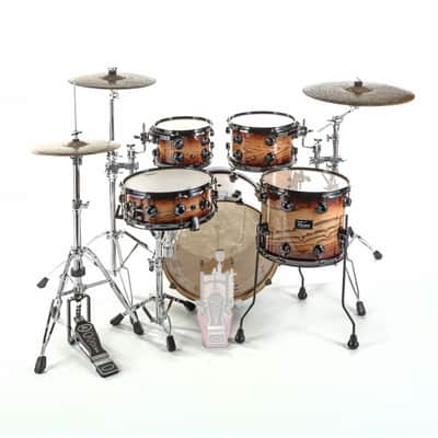 Fame Fortress Stage Shell Set Brown Burst - Drum Shell Set image 5